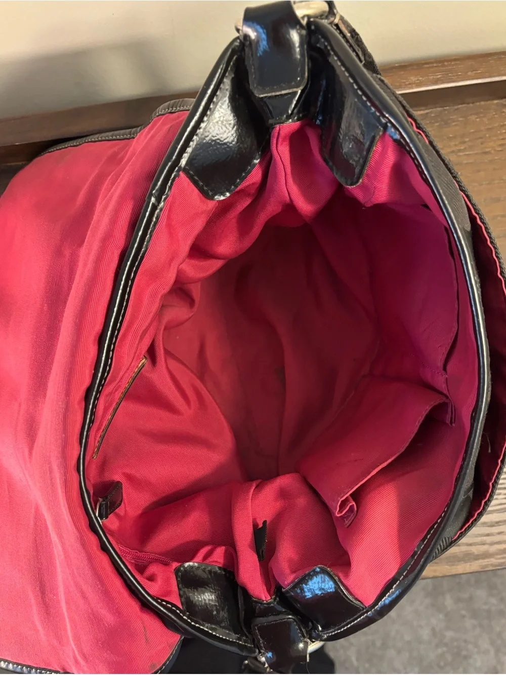 Vintage Y2K Coach Kyra Signature Messenger Bag, style F16553.